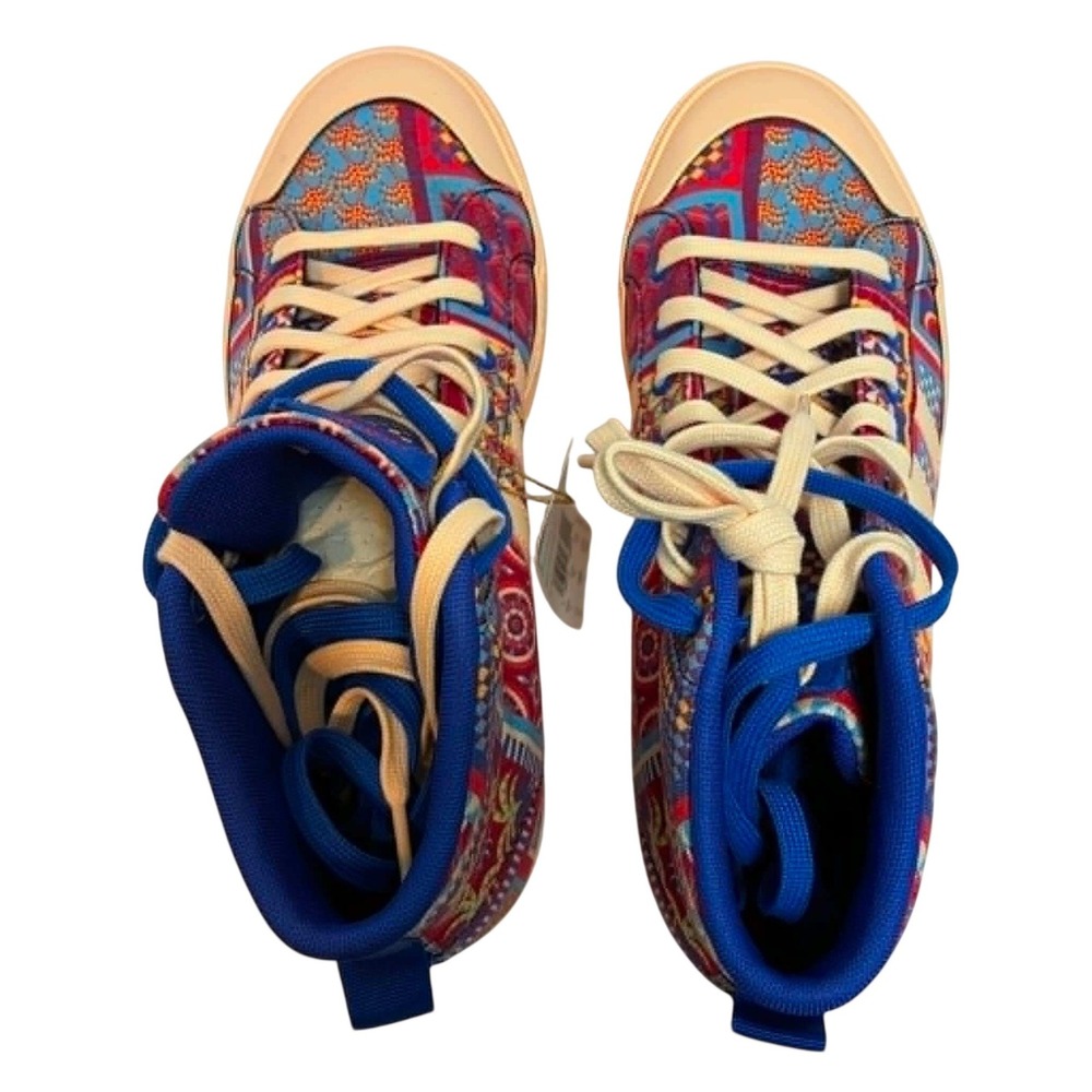 Adidas Bravada 2.0 Mid Platform Skate Shoes Womens 11 Multi Color Tapestry